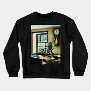 Lawyers - Lawyer's Office With Globe Crewneck Sweatshirt